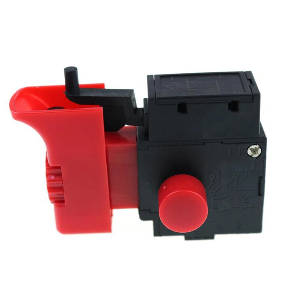 1PCS FA2-6/1BEK 250V 6A 5E4 Lock on Power Tool Electric Drill Trigger Switch Electric Tool Fittings Switch