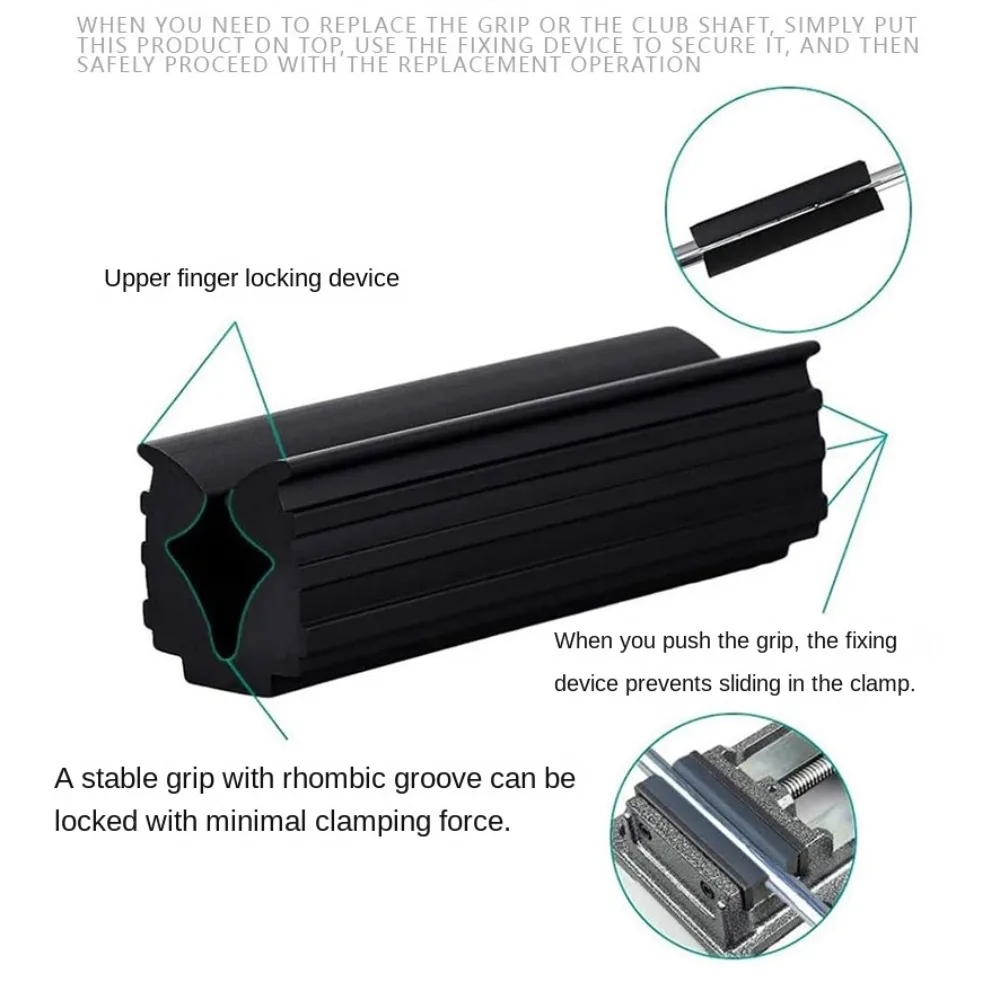 Golf Club Clamp Golf Club Clamp Grip Removal Tool Praktische Praktische Golf Ersatz Grip Remover Tool Tragbare Gummi – Detail 10
