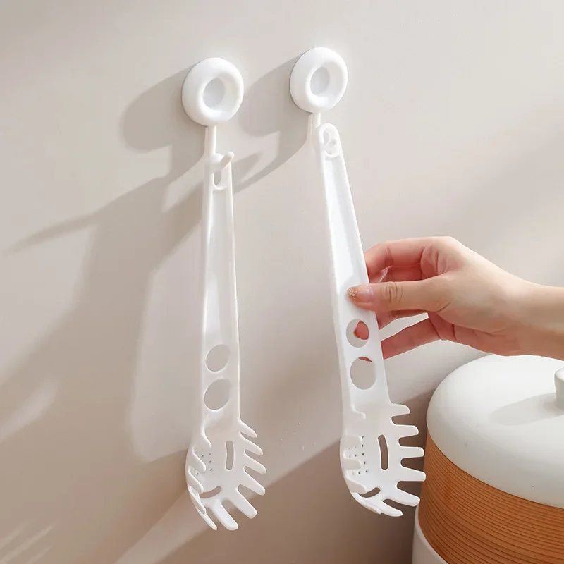 Pasta Noodle Spoon Kitchen Accessories Long Handle Ladle Skimmer Spaghetti Dryer Stand Rack Noodles Drying Holder Cooking Tools