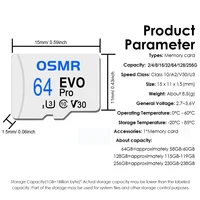 V30 High Speed Flash Card 64GB Original Storage Card 128GB 256GB Mini TF/SD Card Large Capacity Memory Card for Laptops/PC/MAC - Image 6