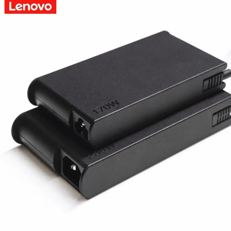 Original Lenovo Savior 170W Power Adapter 20V 8.5A P51 Y7000 R7000 Square Port with Needle Laptop Charger Power Cord