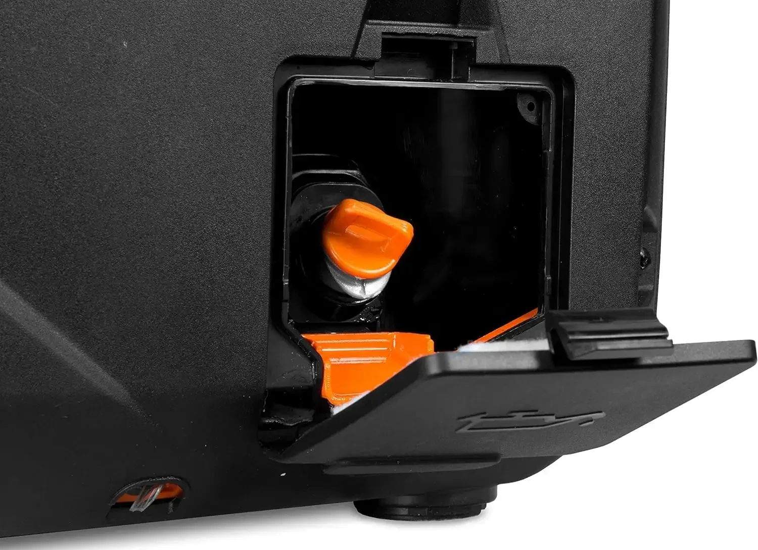 New 56203i Super Quiet 2000-Watt Portable Inverter Generator w/Fuel Shut Off, CARB Compliant, Ultra Lightweight, Black/Orange