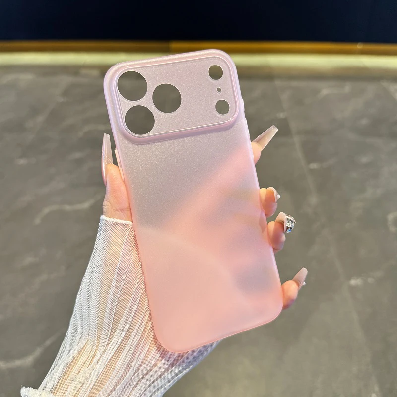 Ultradünne, weiche, matte, transparente Hülle für iPhone 17, Air 16, 15, 14, 13, 12, 11 Pro Max, Silikon, Bonbonfarben, TPU, schlanke Kühlabdeckung – Detail 6