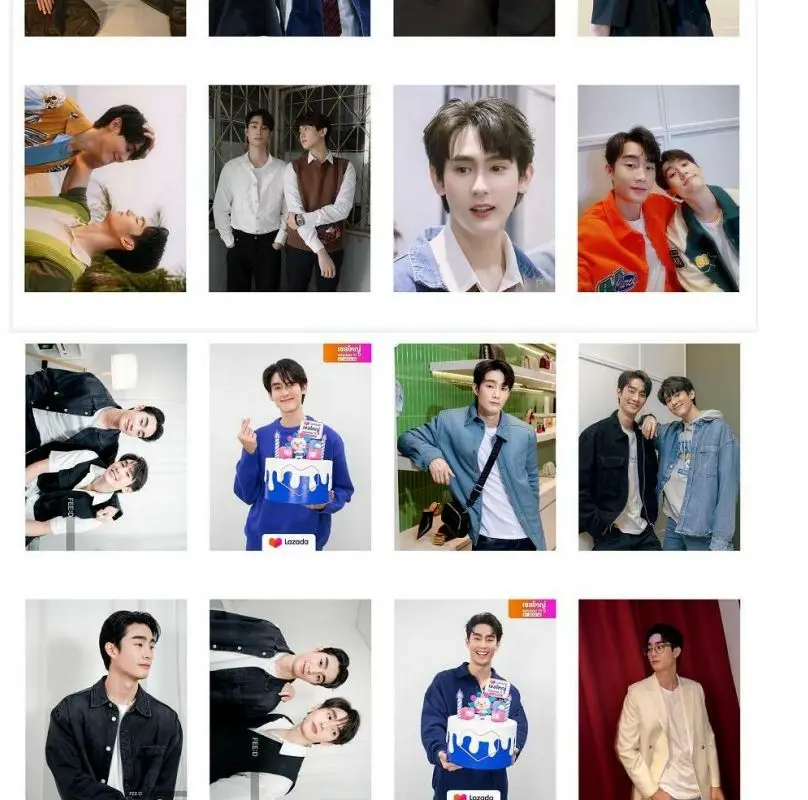 ForceBook グッズ・自筆サインポスターセット New Thailand Stars Drama Force book Forcebook photo gift
