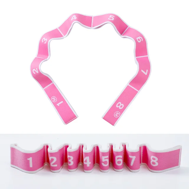 Children's Dance Elastic Band Digital Section for Stretching Resistance Belt Exercise Gymnastics Girls Rubber Band for Training 3