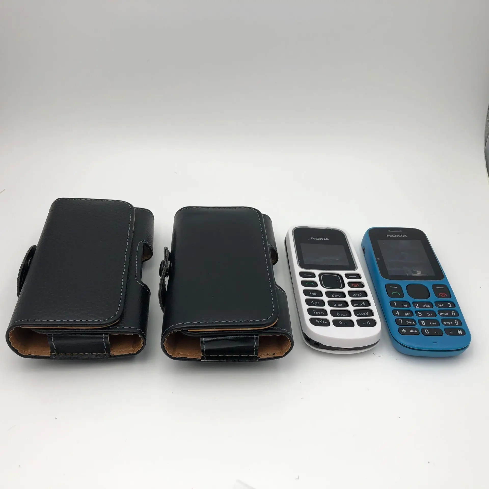Custodia Per Telefono In Pelle Originale Per Nokia 230 1800 101 1280 6300 C2-01 5310 6700 Custodia Protettiva Per Fondina Fashion Time Fast