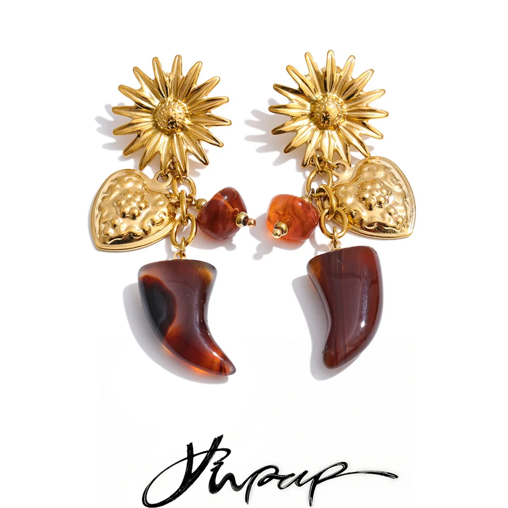 Yhpup Earrings Dangle Women