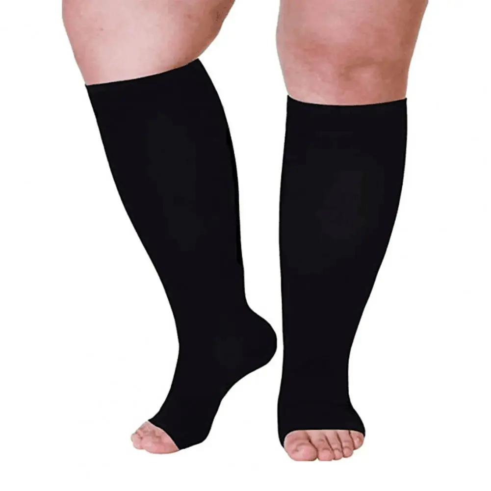 

1 Pair Vein Compression Socks Promote Blood-circulating Varicosity Compression Soft Vein Compression Stockings for Old People