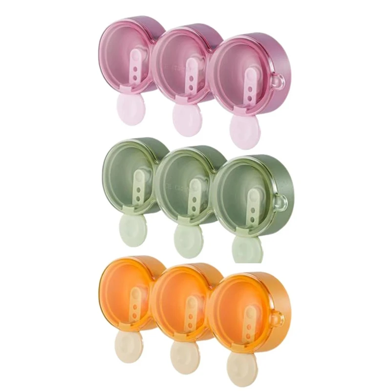 Food Grade Silicone Popsicle Molds Donut Shape Ice Cream Molds 9 Cells Ice Popsicle Mold Popsicle Maker Homemade Food