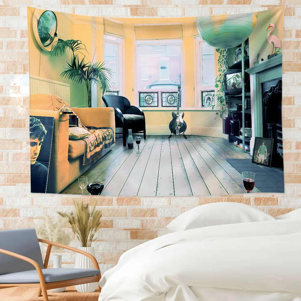Premium Oasis Rock Band Flag for Indoor & Outdoor Decor