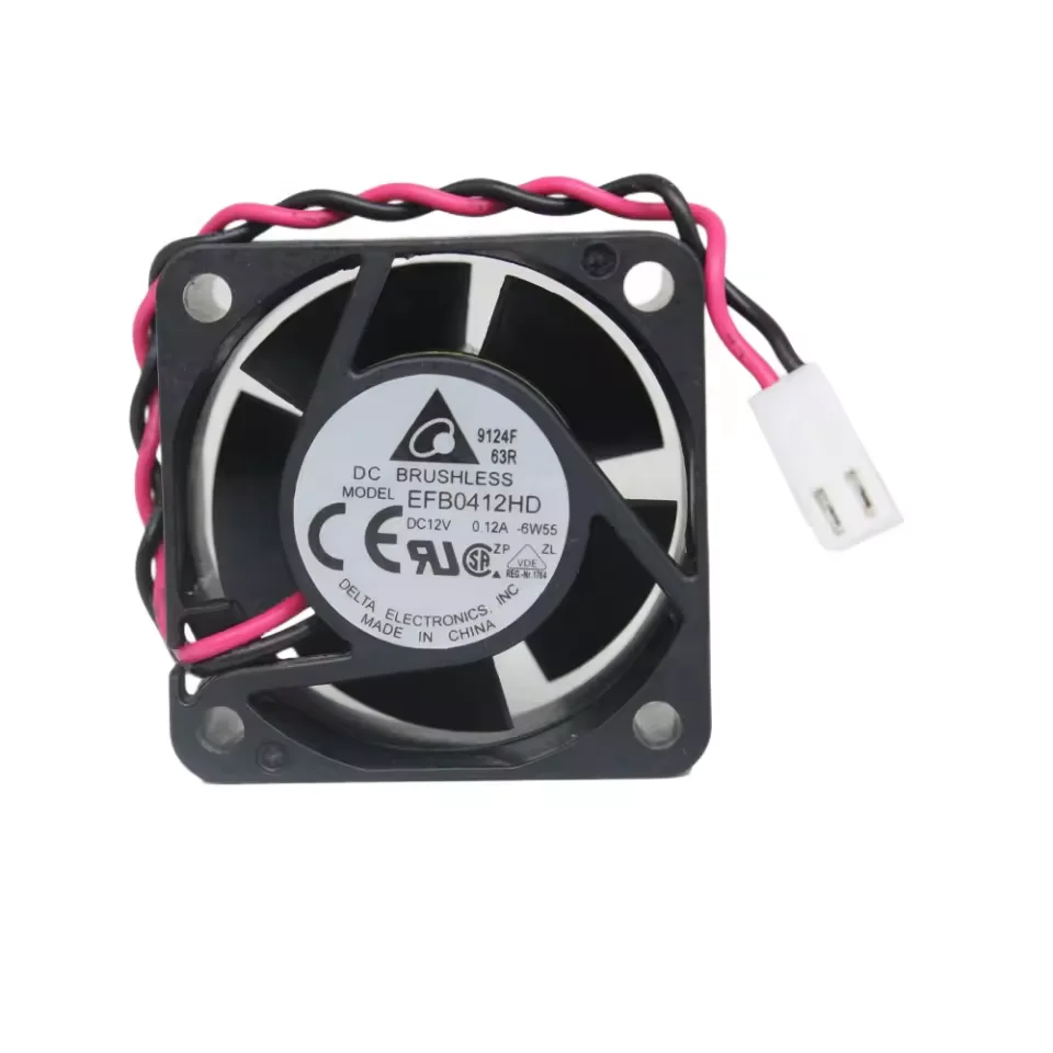 EFB0412HD EFB0412 4020 12v 0.12a 4cm high air volume and silent double ball cooling fan