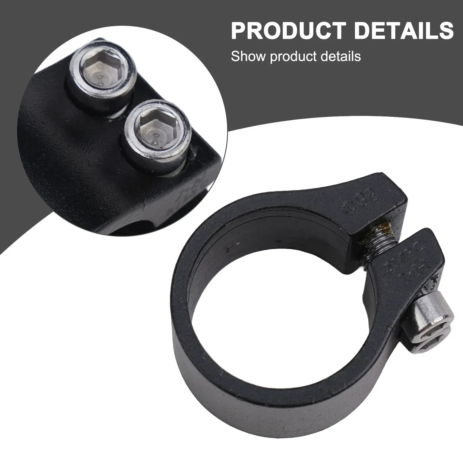 Strong Ultra-Light Seatpost Clamp Bicycle 34.9MM MTB Road Outer Diameter Seat Post Silver 30.4/30.8/30.9/31.6/31.8mm