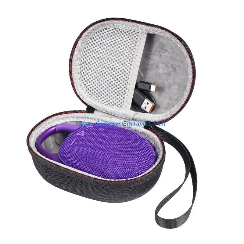 G7NE Harte EVA Fall für Clip 5 Bluetooth-kompatibel Drahtlose Lautsprecher Reise Schutzhülle Durchführung Lagerung Tasche – Detail 7