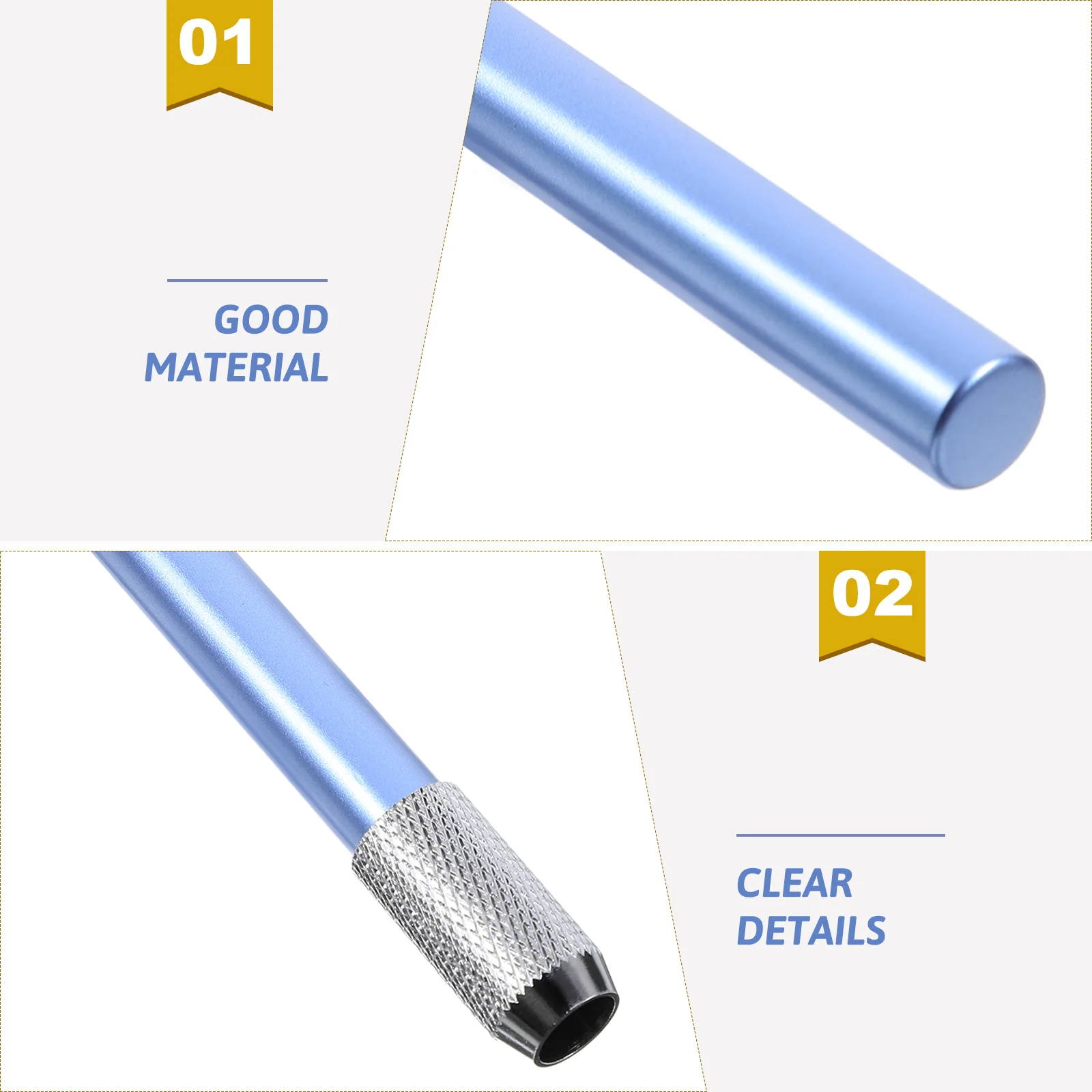 익스텐션 재사용 가능한 리드 펜슬 익스텐더, 아티스트 핑크 홀더용 짧은 익스텐더, 8 개