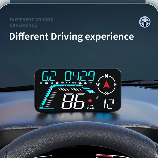 Nuevo WYING M3 Auto OBD2 GPS Head-Up Display Auto Electronics HUD Proyector  Display Digital Car Velocímetro Accesorios para todos los coches