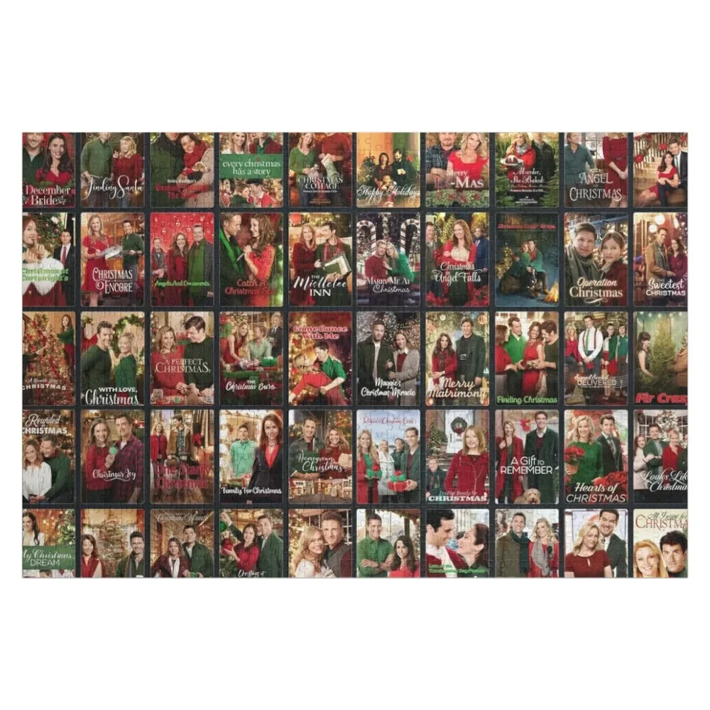 Christmas collage The classics Jigsaw Puzzle Personalized Gift Ideas Wooden Jigsaws For Adults Personalised Toys Puzzle