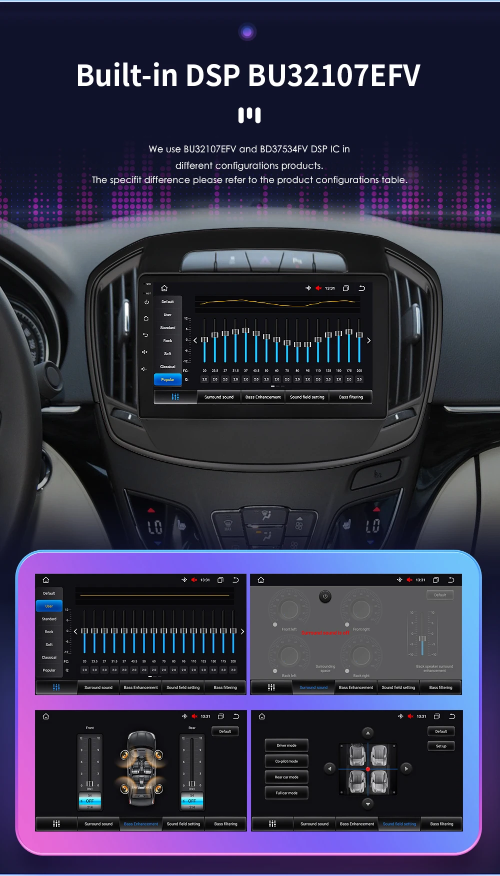 Hizpo 2 DIN Android 13 Car Radio For Buick Regal For Opel Insignia 2014 - 2017 Multimedia Stereo Screen Carplay 7862 AutoRadio