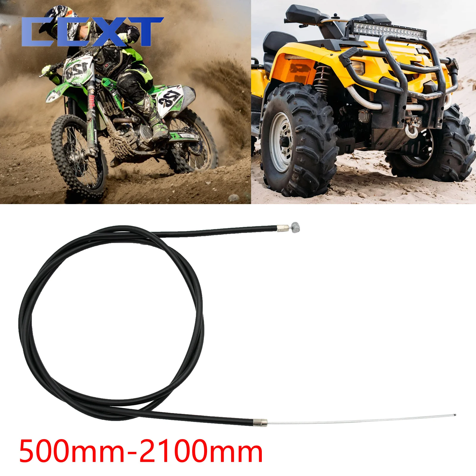 500mm2100mmLengthCableBrakeCableForElectricScooterMiniKids