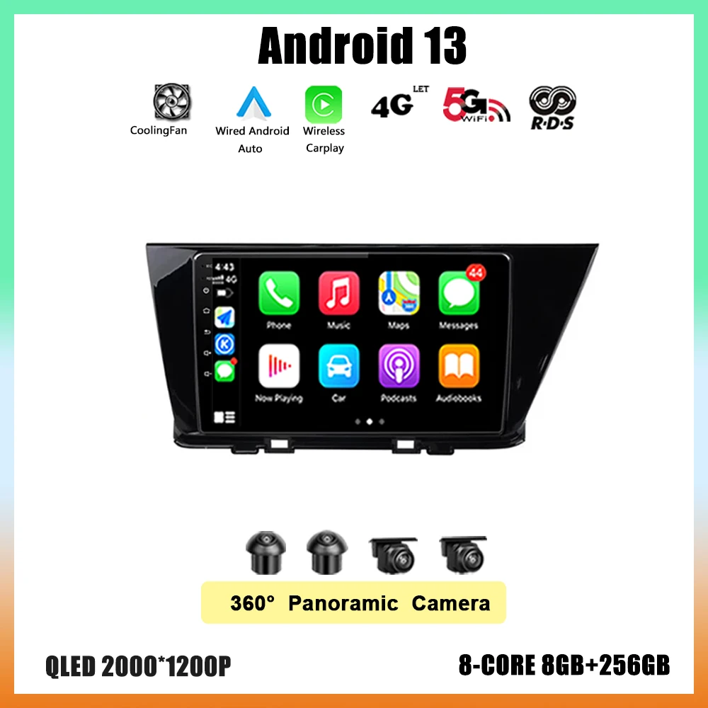 

Android 13 For KIA NIRO 2016 2017 2018 Navigation GPS DSP Carplay WIFI+4G Car Radio Multimedia Player