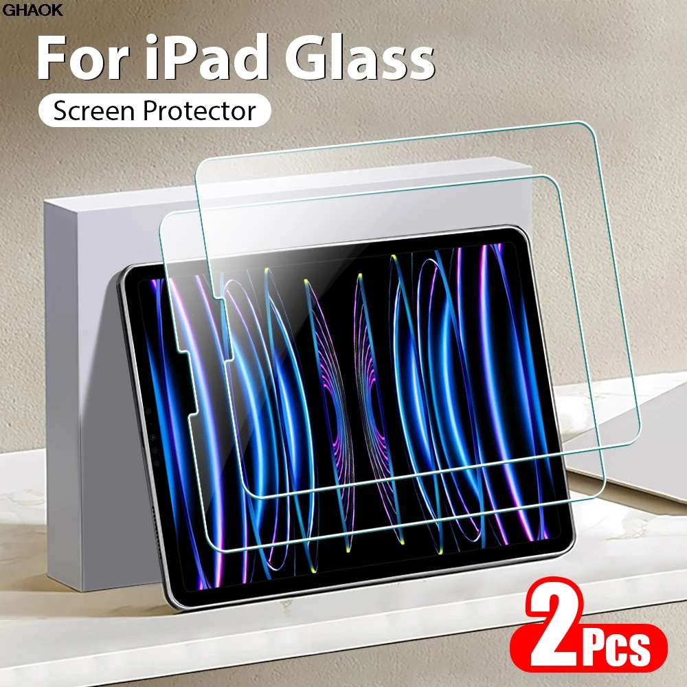 Premium Tempered Glass Screen Protector for iPad - Enhanced Clarity and Durability