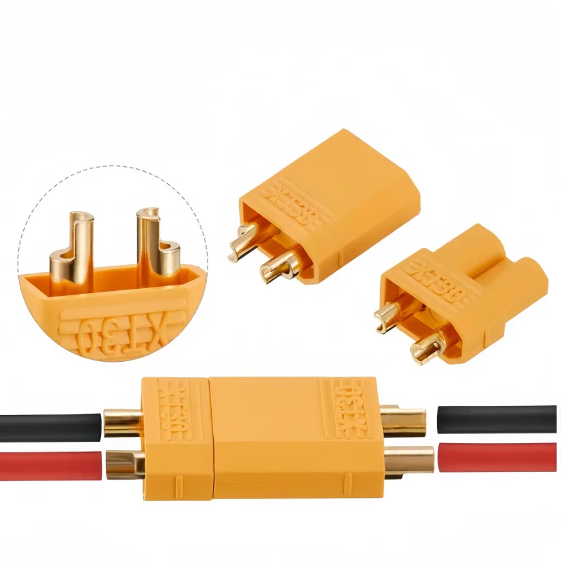 Câble adaptateur parallèle XT30 16AWG silicone mâle/femelle