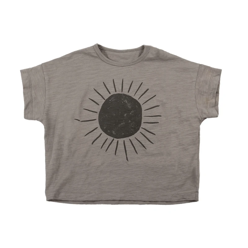 Kids Boy Girl T-Shirts Loose Short Sleeve Children's Tees Baby Girl Tops Printed Casual T Shirts Children Clothes Summer children t shirt