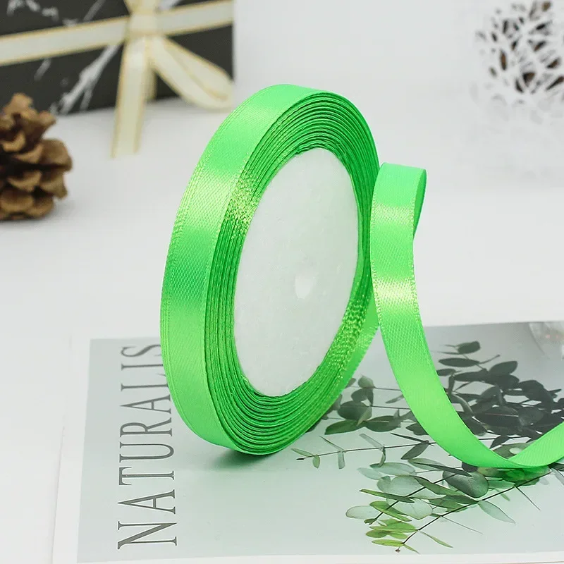 Elegant Satin Ribbons for Gift Wrapping & Decorations - 25 Yards