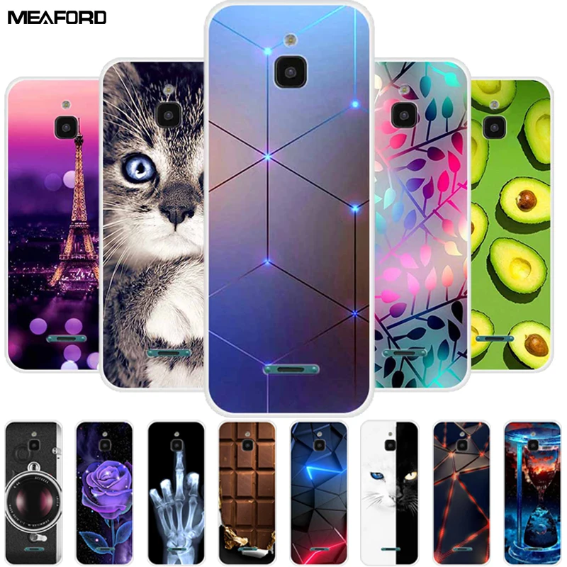Fashion Clear Soft TPU Silicone Phone Case with Protective Print