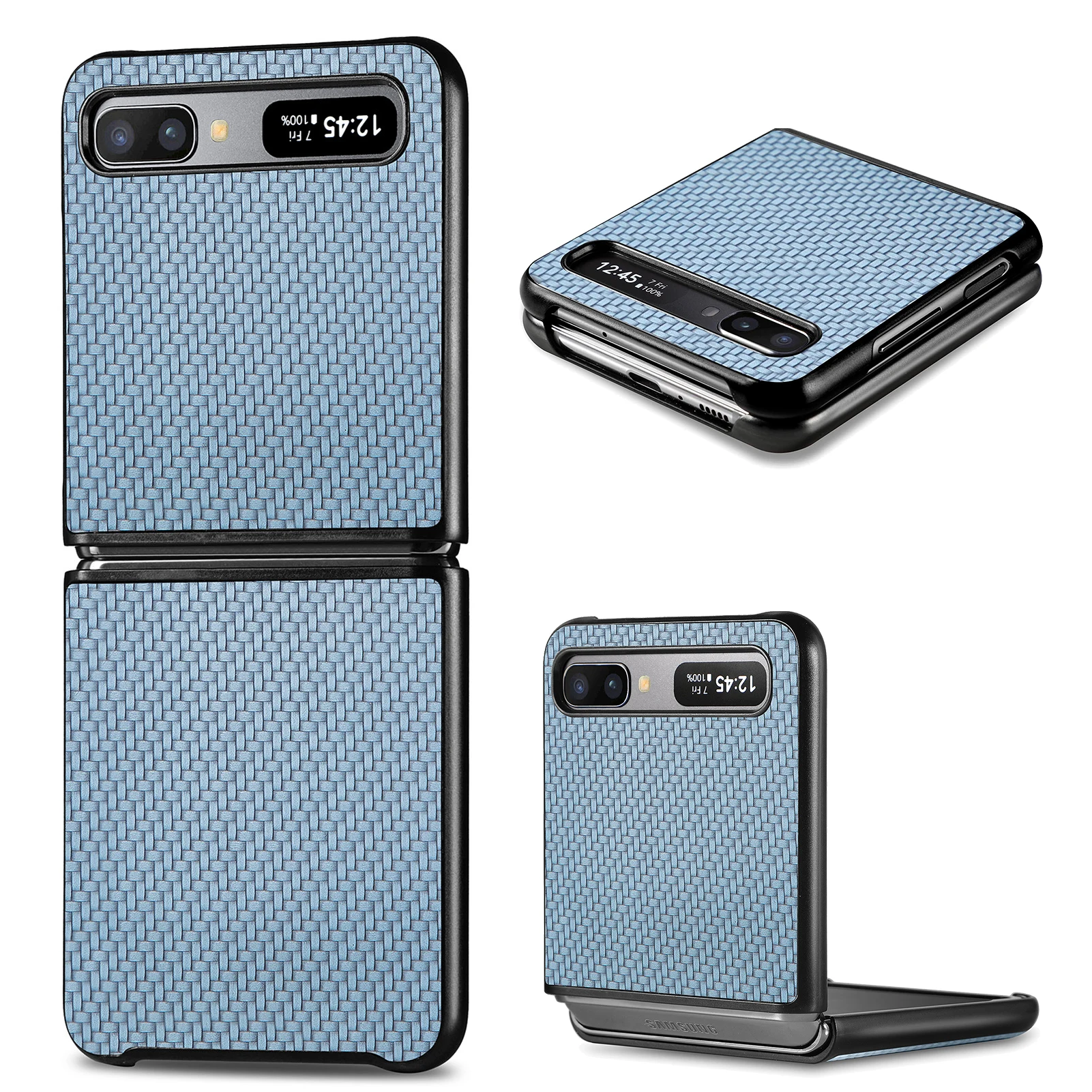 Sleek Anti-Fingerprint Cover Case for Samsung Galaxy Z Flip Series