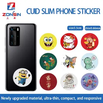 CUID 13.56MHz RFID 복사 복제 키 태그 스티커 라벨 카드 키 UID 변경 가능 블록 0 쓰기 가능 다시 쓰기 NFC 안드로이드 MCT용, 5 개