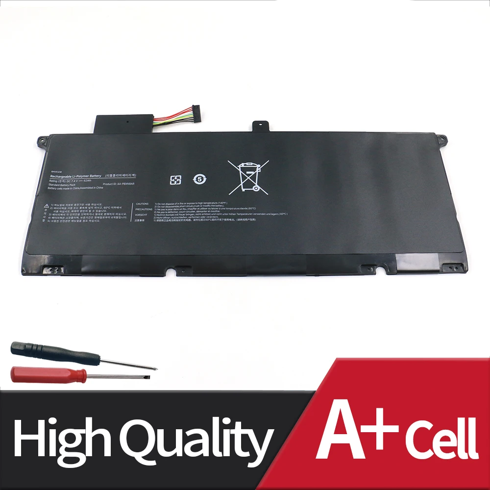 Bateria do Portátil para Samsung Aa-pbxn8ar 900x4d Np900x4c Np900x4b Np900x4 Np900x46 Np900x4c-a01 A02 900x4b-a01de A03 7.4v 62wh Novo - Imagem 6
