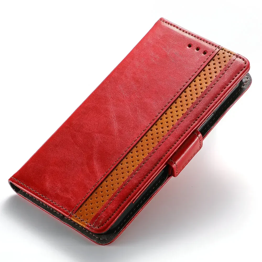Premium RFID Leather 360° Protection Flip Case