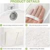 Fabric Hanging Storage Bag for Dormitory Wall Mounted Wall Door Bags Dual-Pocket Side Mesh Organizer Book Magazine Phone Holder 5