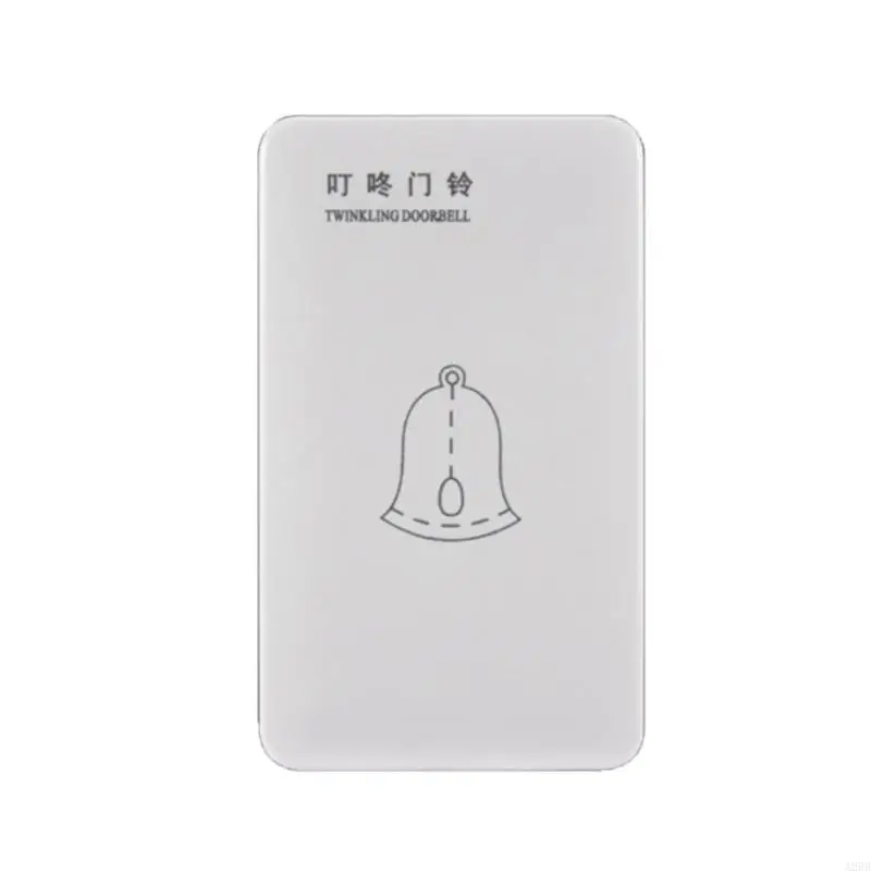 Electric Induction Doorbell 220V Wire Door Bells Chimes Surfaces Mount 2 Wire Mechanical Doorbell Easy to Install A2BB