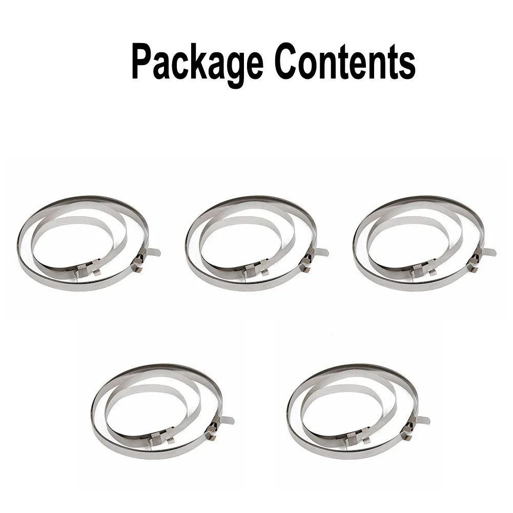 

Garden Indoor CV Boot Clips Joint Crimp Clamp Accessories Replacement Boot Clamps For Car Auto 10 PCS Crimp Clamp