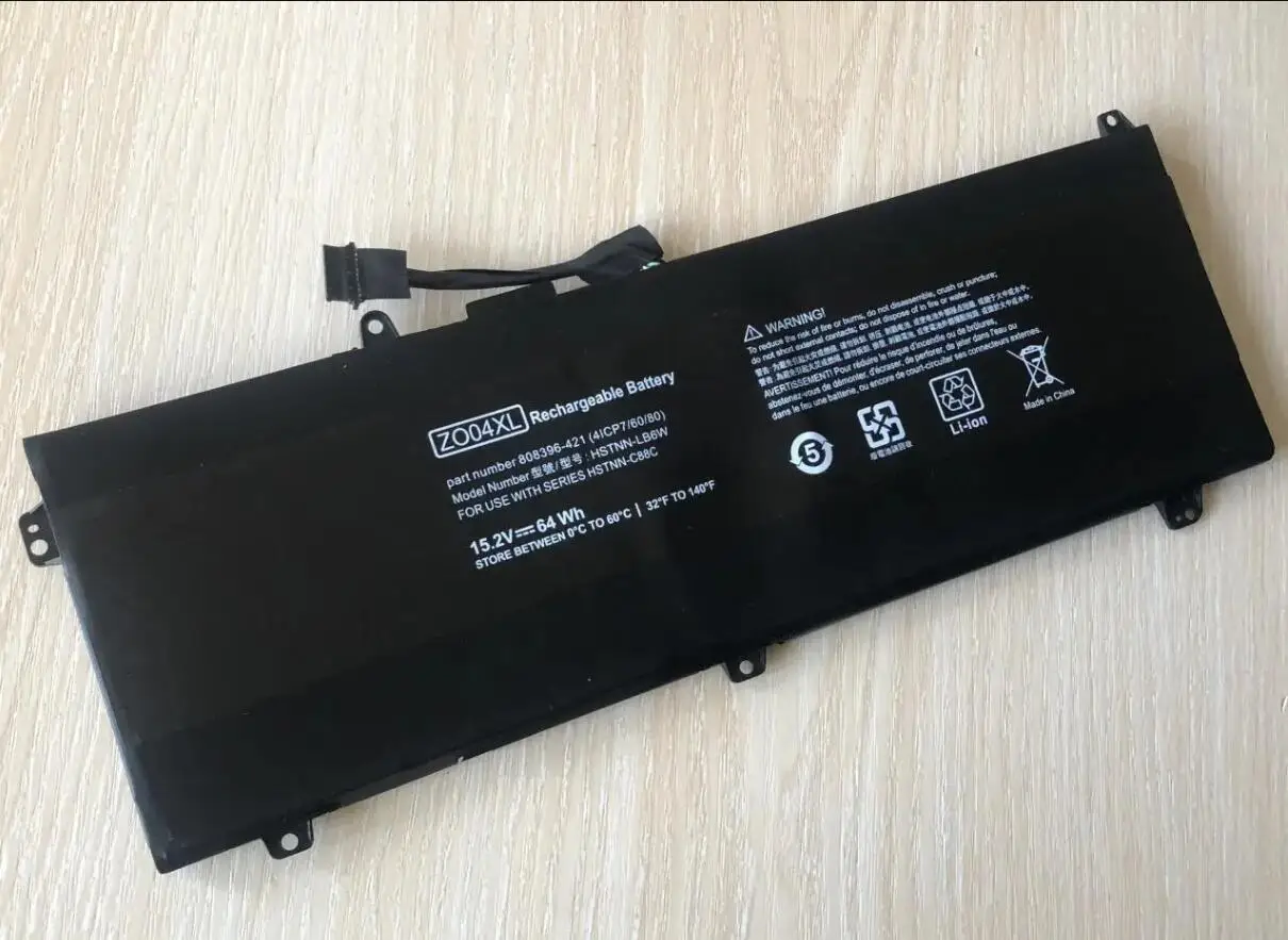 Bateria do Portátil para hp Zbook Studio g3 Série Zo04xl 808396422 Hstnn-lb6w Hstnn-c88c Hsn-c02c - Imagem 5