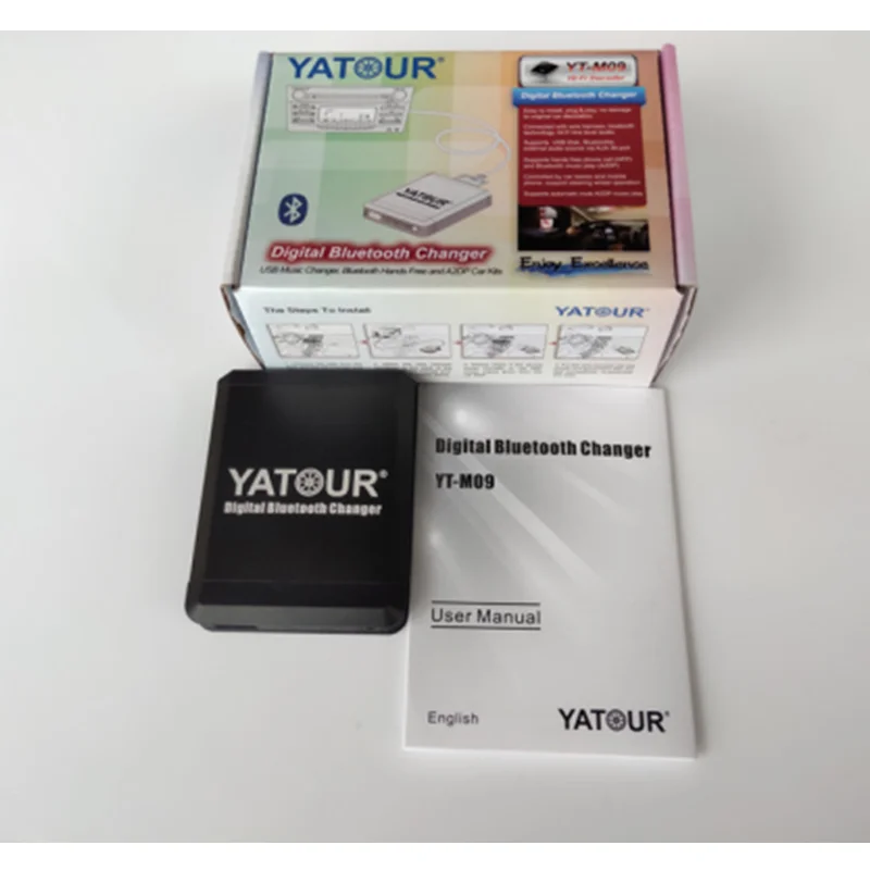 Yatour Ytm09 Car Audio Bluetooth Voiture Usb Aux Mp3 Interfacce Per Vw Jetta Passat Tiguan Audi A3 A4 Skoda Seat Car Mp3 Player