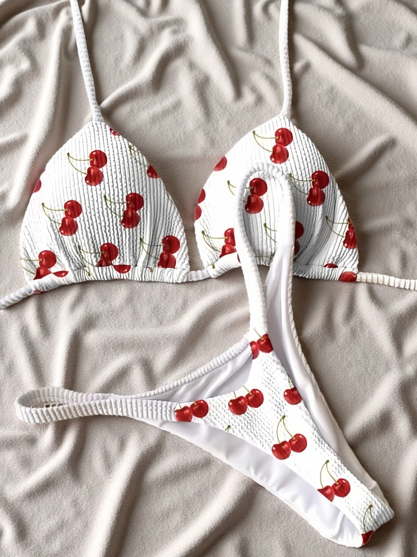 Sommer Mikro-Bikini Push-Up Damen Badeanzüge 2026 Sexy Bademode Bikini-Set Neckholder Biquini Badeanzüge Tanga Strandkleidung für Frauen