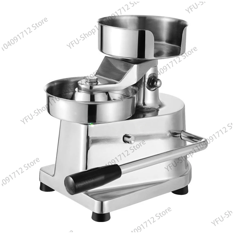 Hamburger Press Stainless Steel Manual Round Meat Shaping Kitchen Machine Commercial Home Forming Burger Patty Maker