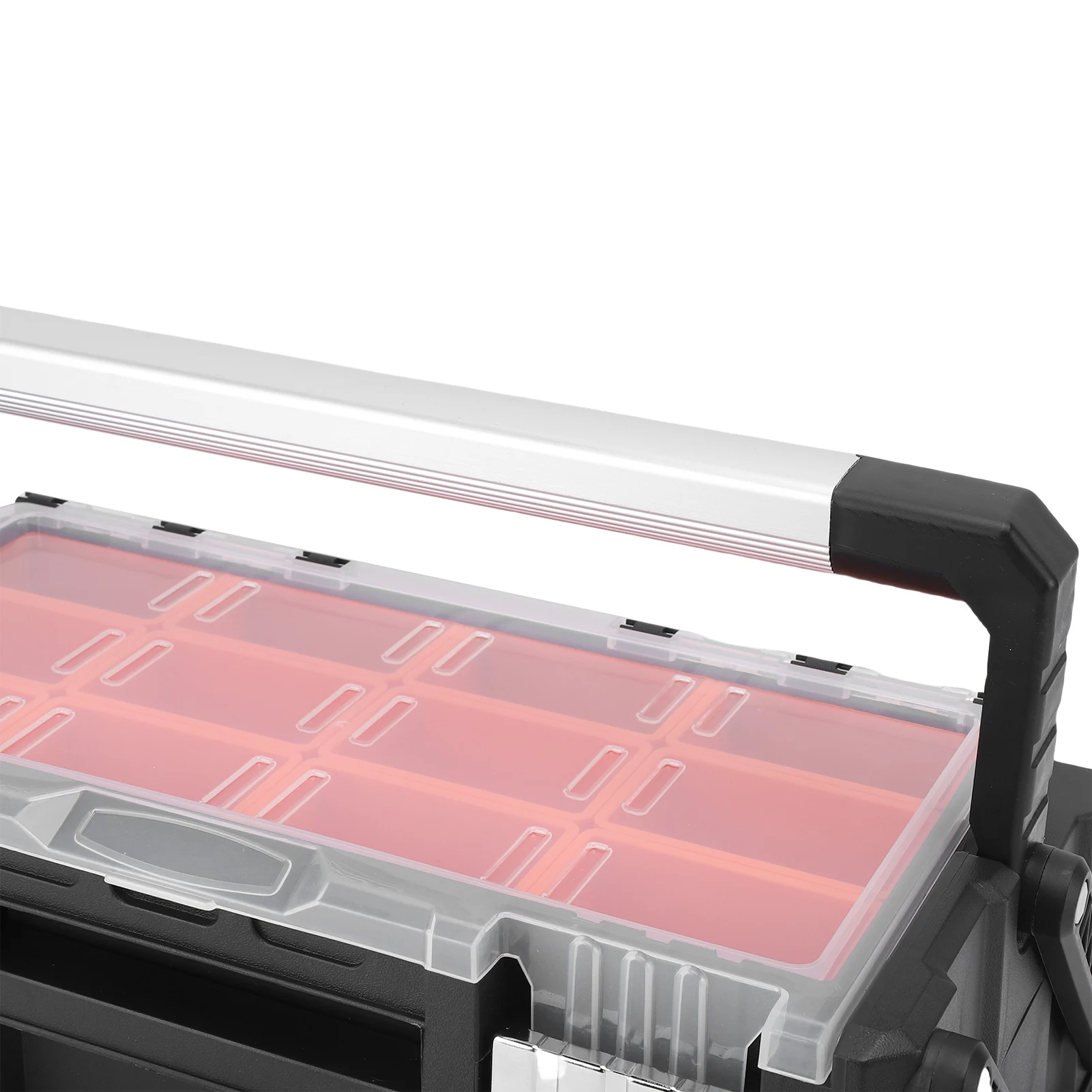 Small Parts 2 Layer 18 Compartments Multi Functional Electronic Tool Box for Sc