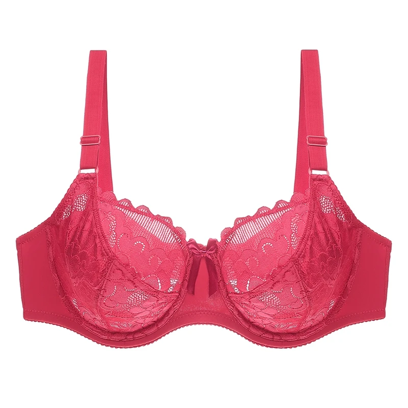 Bra Lace Big Cup Sexy, Bras Big Full Cup, Unlined Big Cup Bra