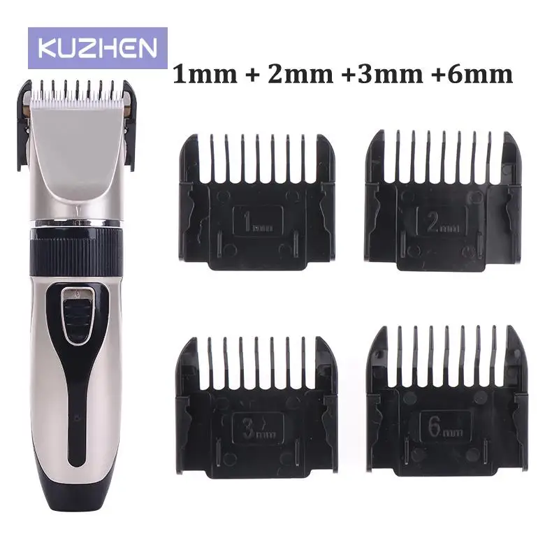 

4pcs/set Barber Professional Universal Hair Clipper Limit Comb Replacement Cutting Guide Combs 1mm 2mm 3mm 6mm