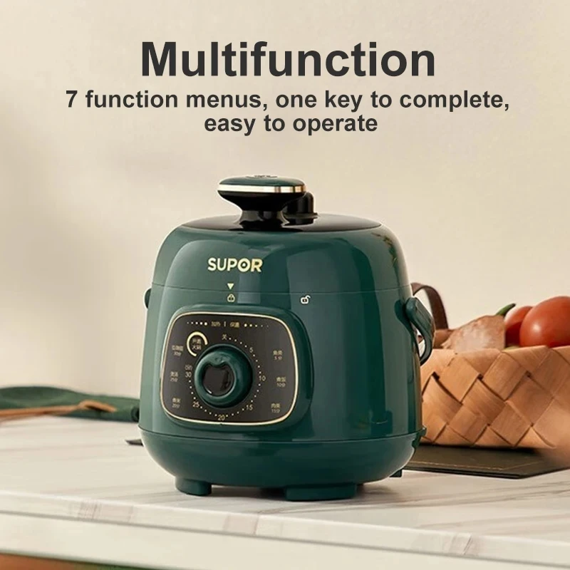 SUPOR 1.8L Intelligent Electric Pressure Cooker Multifunctional Automatic Rice Cooker For Household Mini Electric Hotpot 220V