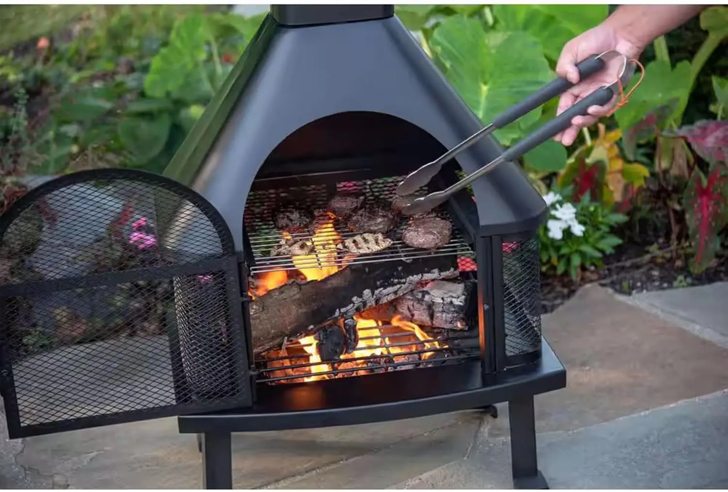 Wood Burning Fireplace 4