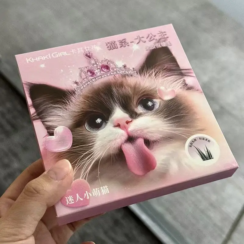 Mom's Life-Sense-Decke ist zu hoch bis große Kapazität, große Prinzessin, kleberfreie falsche Wimpern, New Craft Su Daji Comics Fox Ser – Detail 5