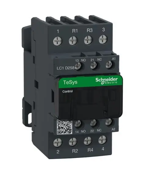

LC1D258E7C LC1D258E7 TeSys D контактор-4P(2 + 2 НЗ)-AC-1-40-48 V переменного тока катушки