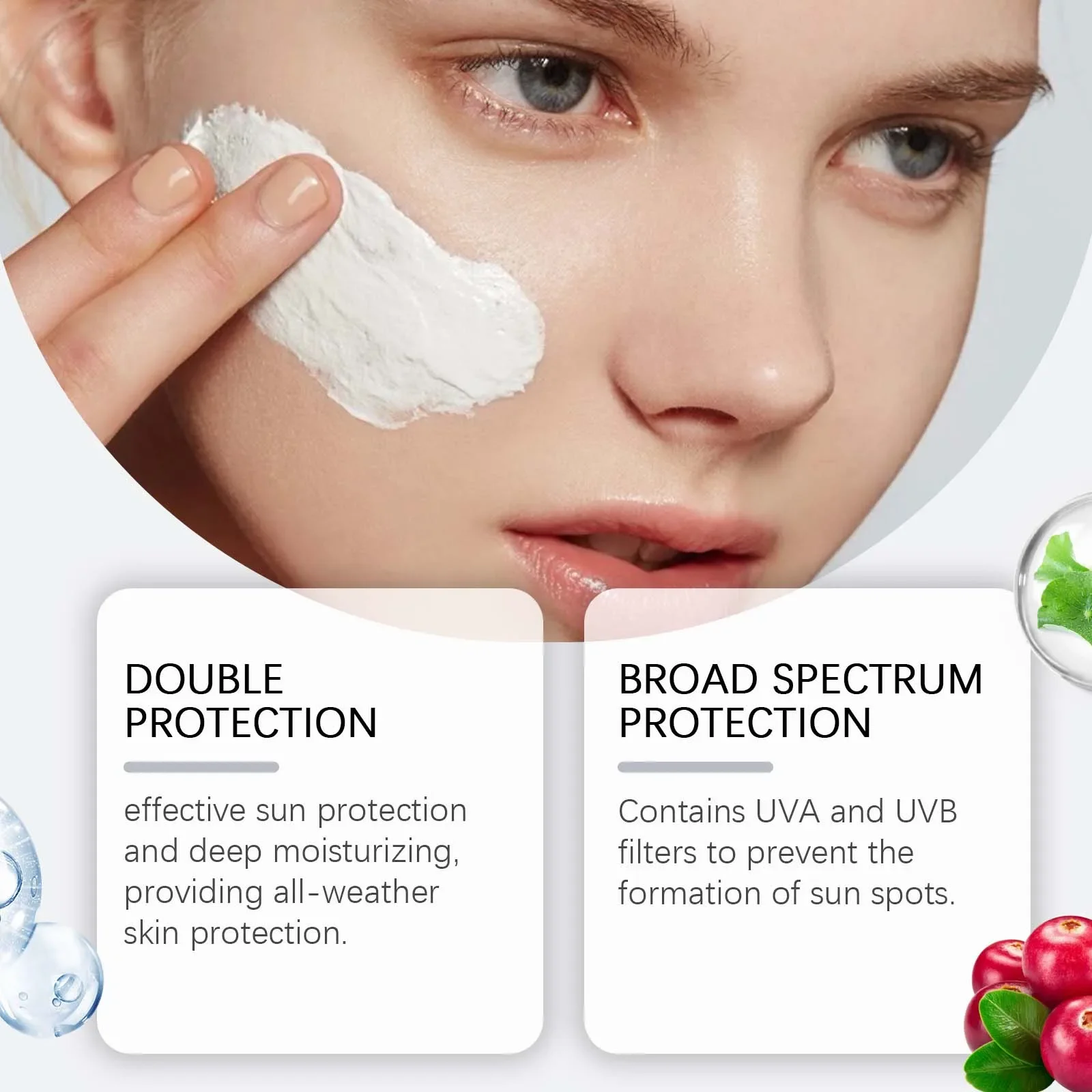 Nourishing Sunscreen Cream Stick Spf 50+ Oil-Control Anti Oxidant UV Concealer High Sun Protection Isolation Cream for Face Body