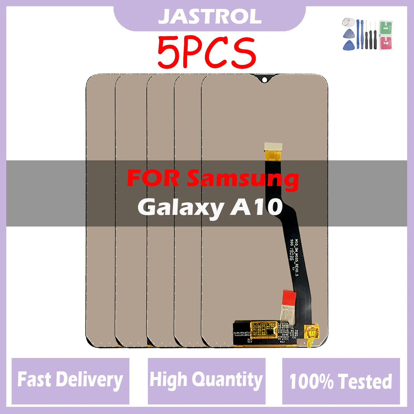 5 шт./партия AAA + ЖК-дисплей для Samsung Galaxy A10 A105 A105F M10 M105 ЖК-дисплей цифровой сенсорный экран A10 сменный экран дисплея