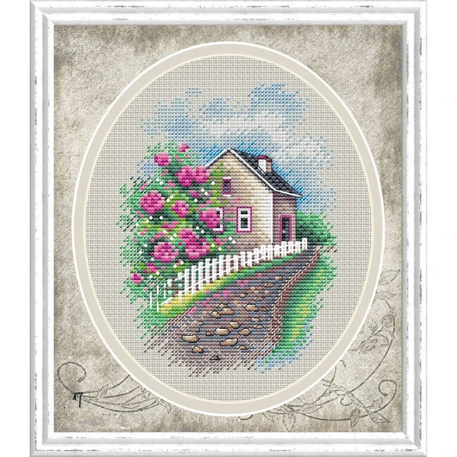 ZZ1827 DIY Homefun Cross Stitch Kit Packages Counted Cross-Stitching Kits  New Pattern NOT PRINTED Cross