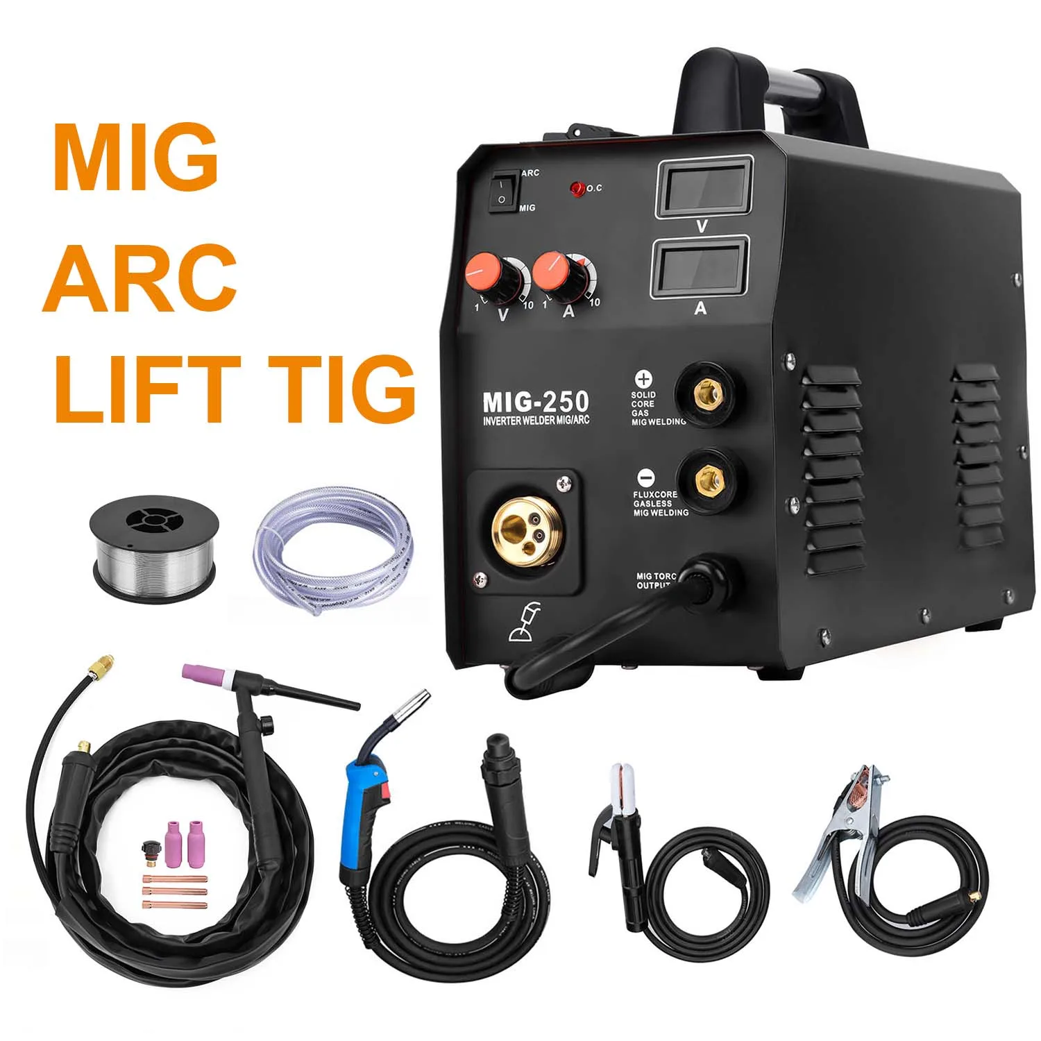 HZXVOGEN-Semi-automatic-Mig-Welding-Machine-220V-3-in-1-MIG-TIG-ARC-MMA ...
